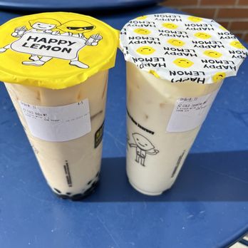 Happy Lemon - Bubble tea A3. Boba Milk Tea (L) bubble tea A2. Jasmine Green Milk Tea (L) - Bubble Tea Near Me - Kirkland, Washington