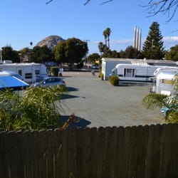 Harborview RV Park - Park Overview West to Ocean