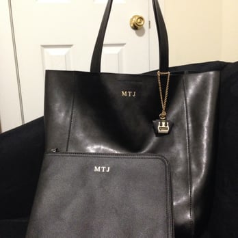 Sam Swick Leather Goods - 3-Letter monogram hot stamped by Sam Swick - Luggage Near Me - New York, New York Sam Swick Leather Goods - 3-Letter monogram hot stamped by Sam Swick - Luggage Near Me - New York, New York