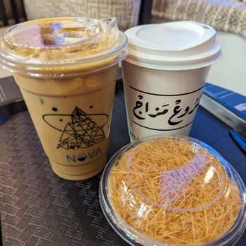 Nova Cafe - Iced saffron latte, hot Spanish latte, and dessert - Coffee & Tea Near Me - Garden City, Michigan