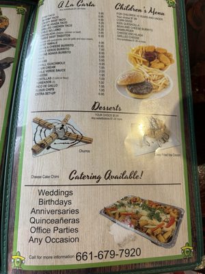 Menu photo 6 Los Aguacates Bakersfield, CA