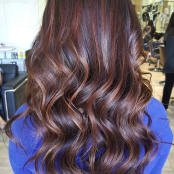 Simple Hair - High carmel brown sombre with balayage - Hair Salons Near Me - Milpitas, California Simple Hair - High carmel brown sombre with balayage - Hair Salons Near Me - Milpitas, California