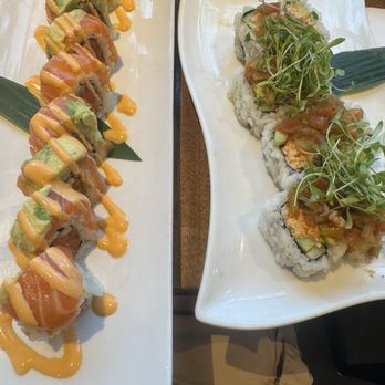 Sushi Kami - Left: forgot right: Baja Cali Roll - Sushi Bars Near Me - San Diego, California