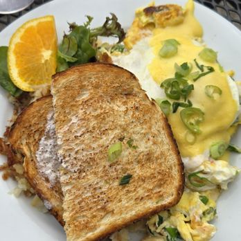 The Greenery Cafe - Crab Saratoga. Absolutely delicious. - Breakfast & Brunch Near Me - Ogunquit, Maine
