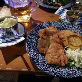 Munich Brauhaus - Chicken schnitzel, mashed potato and mushroom gravy. - Restaurants Near Me - The Rocks, NSW Munich Brauhaus - Chicken schnitzel, mashed potato and mushroom gravy. - Restaurants Near Me - The Rocks, NSW