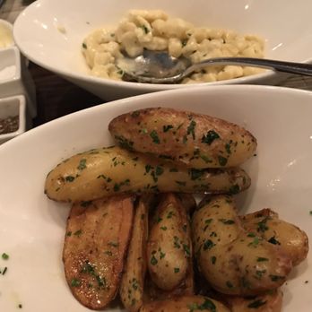 Naschmarkt - Campbell - Potatoes and spatzel (half eaten!) - Austrian Near Me - Campbell, California