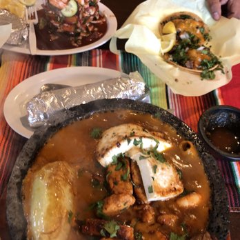Compa Franks - a plate of food on a table - Seafood Near Me - Madera, California