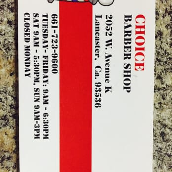 Choice Barber Shop - Need a haircut go here!!! - Barbers Near Me - Lancaster, California Choice Barber Shop - Need a haircut go here!!! - Barbers Near Me - Lancaster, California