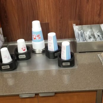Wendy's - a counter top with a variety of items - Fast Food Near Me - Travelers Rest, South Carolina Wendy's - a counter top with a variety of items - Fast Food Near Me - Travelers Rest, South Carolina