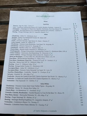 Menu photo 5 Meadowsweet Brooklyn, NY