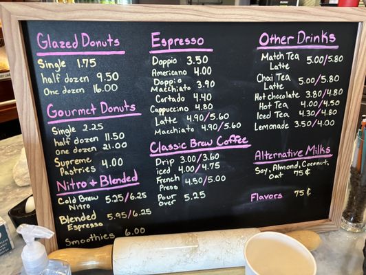 Menu photo 6 Donut Central & Fuelpresso Winter Park, FL