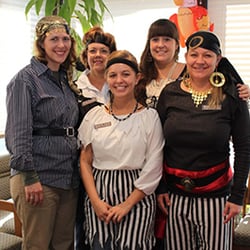 Joanna Kleckner DDS - Getting ready for Kid's Day
