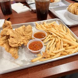 Wings Legs and Thighs - 2pc Fried Chicken Tenders combo