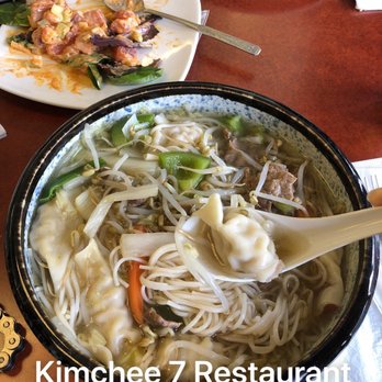 Kim Chee Restaurant 7 - Mandoo Kook Soo - Korean Near Me - Aiea, Hawaii