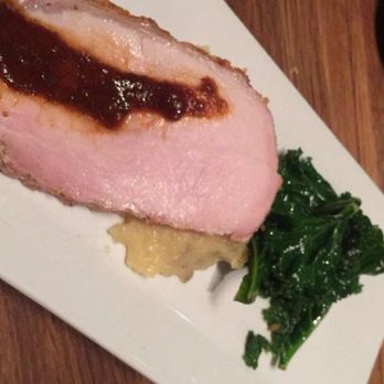R Kitchen - Pork Loin Yukon moli - New American Near Me - Charleston, South Carolina R Kitchen - Pork Loin Yukon moli - New American Near Me - Charleston, South Carolina