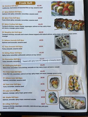 Menu photo 8 Five Star Sushi Warr Acres, OK Menu photo 8 Five Star Sushi Warr Acres, OK