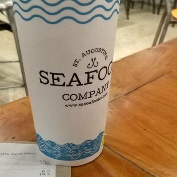 St. Augustine Seafood Company - I wanted a regular cup not a to go cup, but was never given that option,the cashier chose it for me! - Seafood Near Me - St. Augustine, Florida St. Augustine Seafood Company - I wanted a regular cup not a to go cup, but was never given that option,the cashier chose it for me! - Seafood Near Me - St. Augustine, Florida