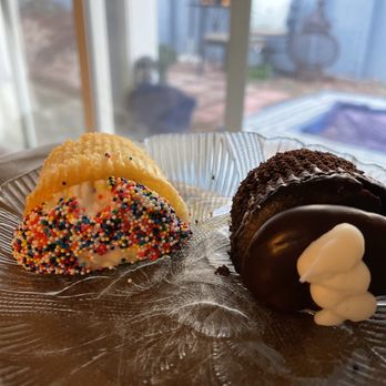 Batter ‘N Icing - Gluten free chocolate and vanilla sprinkles cupcakes. - Cupcakes Near Me - Danville, California