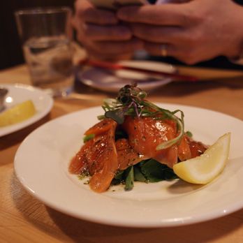 Yoroshiku - Wild Sockeye Salmon Carpaccio - Ramen Near Me - Seattle, Washington Yoroshiku - Wild Sockeye Salmon Carpaccio - Ramen Near Me - Seattle, Washington