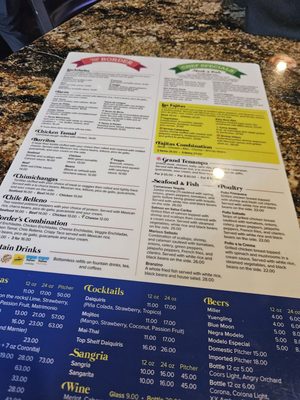 Menu photo 1 Chido’s Tex-Mex Grill Silver Spring, MD