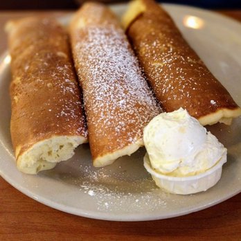 Millbrae Pancake House - Pigs in a blanket for $10. Pancakes were too thick compared to the sausage. But had good flavor and good size for the price. - American Near Me - Millbrae, California