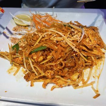 Thai On Fire - Pad Thai with Chicken - Thai Near Me - Fountain Valley, California Thai On Fire - Pad Thai with Chicken - Thai Near Me - Fountain Valley, California