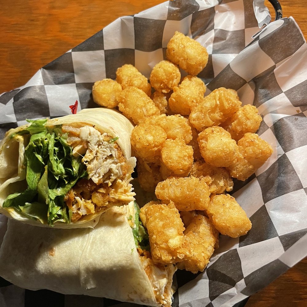 Hell's Kitchen - Buffalo Chicken Wrap - American Near Me - Wilmington, North Carolina Hell's Kitchen - Buffalo Chicken Wrap - American Near Me - Wilmington, North Carolina