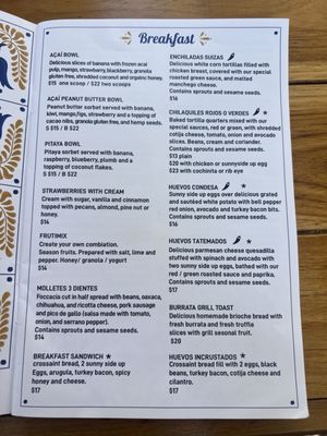 Menu photo 2 Ojo de Agua Miami, FL