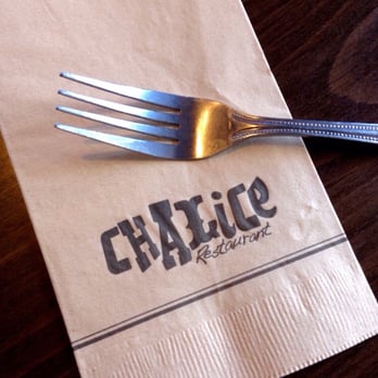 Chalice - Napkin - New American Near Me - Oshkosh, Wisconsin Chalice - Napkin - New American Near Me - Oshkosh, Wisconsin