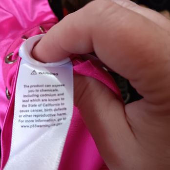 Melrose Place - cancer causing warning hidden inside a dress. It should be clearly visible by law - Women's Clothing Near Me - Baltimore, Maryland