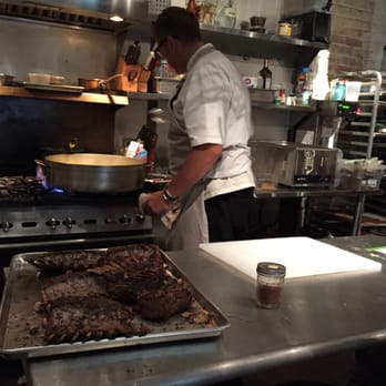 3rd Cousin - Greg making lamb - New American Near Me - San Francisco, California