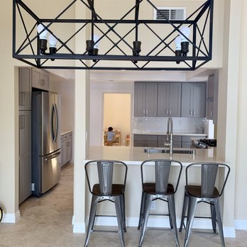 James Remodeling - View from the the dining room and the fixture they installed - General Contractors Near Me - Mission Viejo, California