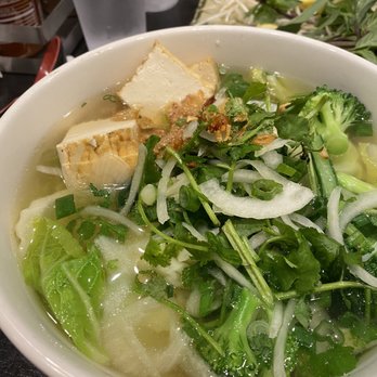 Saigon Dish - Veggie pho. - Vietnamese Near Me - Lawndale, California