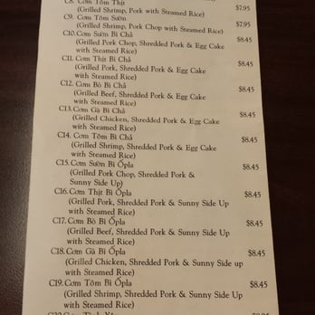 Mac Pho - Menu 5 - Vietnamese Near Me - Stockton, California