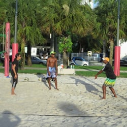 Miami Beach Volleyball Training