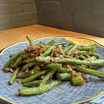 Uncle Dumpling - V2. Stir fried green beans - Noodles Near Me - Roseville, California