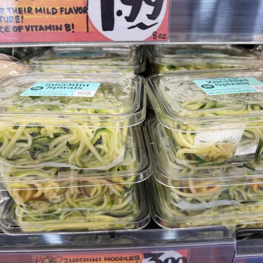 Trader Joe's Virginia Beach - Zootles are a healthy alternative to pasta - Grocery Near Me - Virginia Beach, Virginia Trader Joe's Virginia Beach - Zootles are a healthy alternative to pasta - Grocery Near Me - Virginia Beach, Virginia