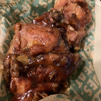 Wingstop - Jamaican jerk rib bone-in thighs - Chicken Wings Near Me - Coralville, Iowa
