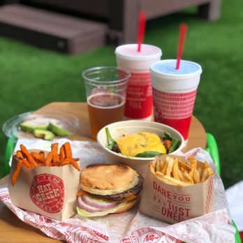 Hat Creek - Paleo Burger Bowl Sweet Potato Fries French Fries Signature Burger - Burgers Near Me - Katy, Texas Hat Creek - Paleo Burger Bowl Sweet Potato Fries French Fries Signature Burger - Burgers Near Me - Katy, Texas