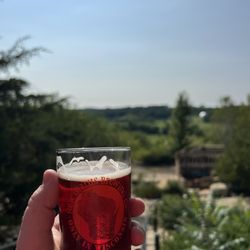 New Glarus Brewing Company - Outside patio view