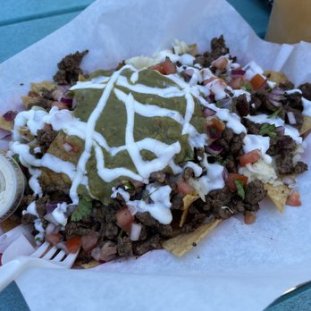 Fairweather Rooftop Bar - Carne asada nachos - Tiki Bars Near Me - San Diego, California Fairweather Rooftop Bar - Carne asada nachos - Tiki Bars Near Me - San Diego, California