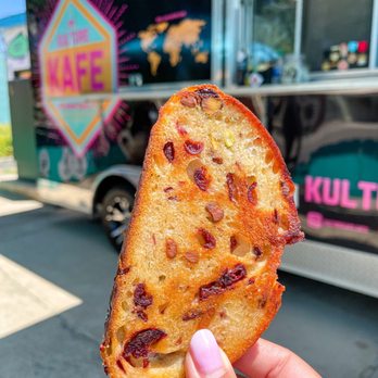 Kulture Kafe - Pistachio & Cranberry Bread - Bagels Near Me - San Antonio, Texas Kulture Kafe - Pistachio & Cranberry Bread - Bagels Near Me - San Antonio, Texas