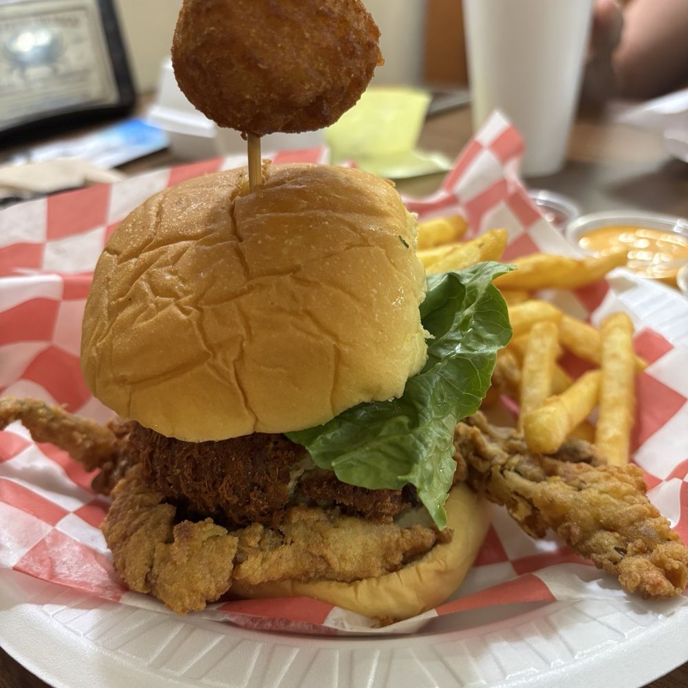 Graham & Rollins - Soft crab and Crab Cake Sandwich Combo $16 - Seafood Near Me - Hampton, Virginia Graham & Rollins - Soft crab and Crab Cake Sandwich Combo $16 - Seafood Near Me - Hampton, Virginia