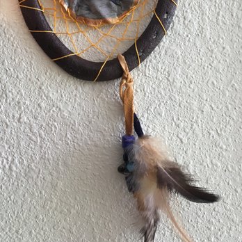 Alchemy: An Artists' Cooperative - Eclipse Dreams dreamcatcher by Lori Hunter. - Arts & Crafts Near Me - Lander, Wyoming