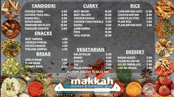 Menu photo 3 Makkah Market Torrance, CA