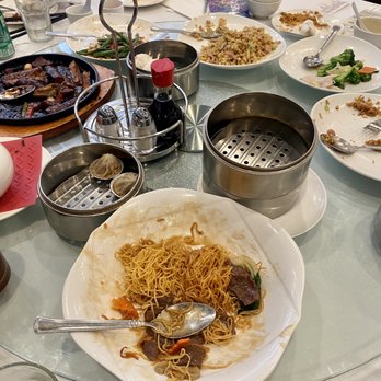 Big Skyy Bistro - Fried rice, Shanghai Juicy Dumpling, beef crispy noodles - Seafood Near Me - Riverside, California