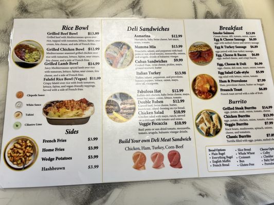 Menu photo 2 Asmarina Reynoldsburg, OH