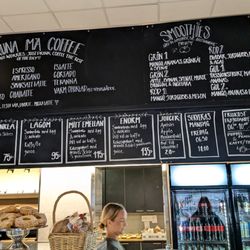 Skåres Konditori - Menu board