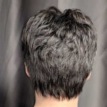 Short Razored Pixie Haircut Yelp