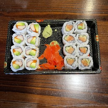 Niobe Japanese Steakhouse - California roll & smoked salmon roll - Japanese Near Me - Graham, North Carolina Niobe Japanese Steakhouse - California roll & smoked salmon roll - Japanese Near Me - Graham, North Carolina
